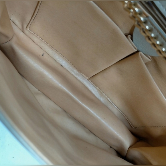 Celine Beige shoulder leather bag - Picture 7 of 12
